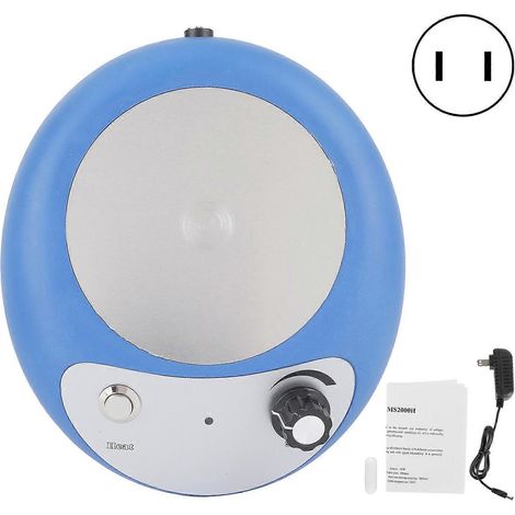 Agitateur électromagnétique Mini mélangeur portable sans chauffage MS2000H 2L AC100240V