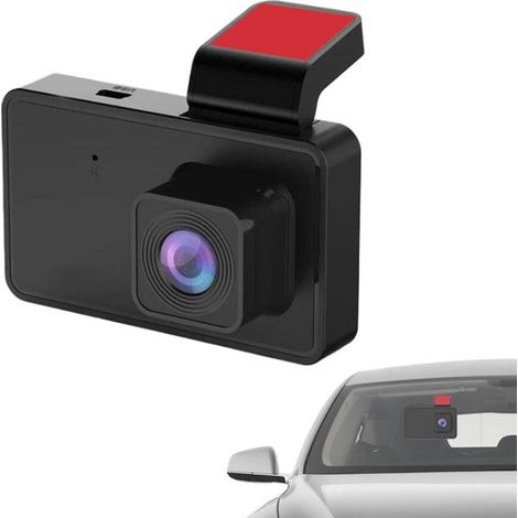 1080p-Fahrrekorder, 1080p-Autorekorder, 170°-Weitwinkel-Autokamera mit Fahrfunktion  24-Stunden-Parküberwachung, Loop-Aufnahme, Rekorder (1/5)