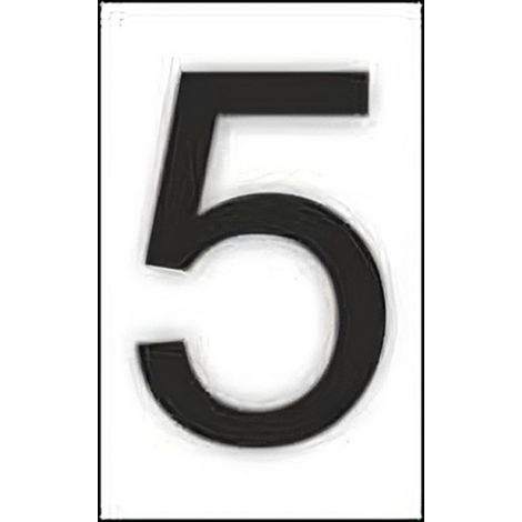 Adhesivo Para Señal Número 5 (Pack de 10 uds) SEKURECO                         76 x 230 mm (1/2)