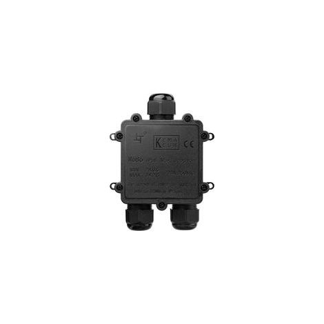Wasserdichter IP68-Anschlusskasten – 1-in-2-Anschlusskasten – 5 bis 14 mm Koaxialkabel - Crezuo