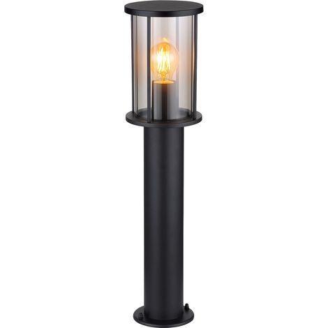 Globo - lámpara de pie - Gracey - negro - metal - Ø 14cm - E27 - (1/4)