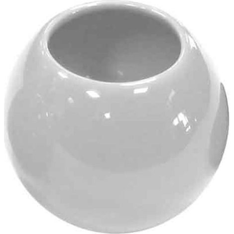 Gobelet de Salle de Bain "Bullea" 9cm Blanc (1/3)