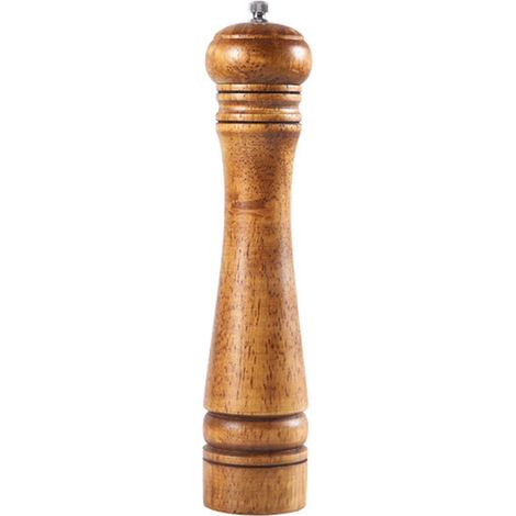 Moulin à poivre ou à sel en bois - Idéal pour les moulins à poivre ou à sel en bois avec rotor en céramique réglable (1/5)