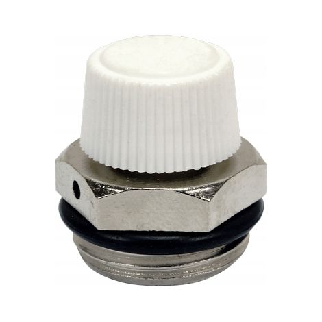 Rejilla de ventilación manual de 1/2" con perilla