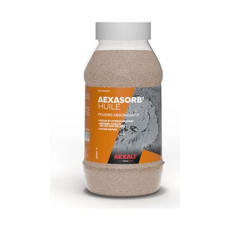 Caja de polvo absorbente para aceites e hidrocarburos, fuel - Aexalt