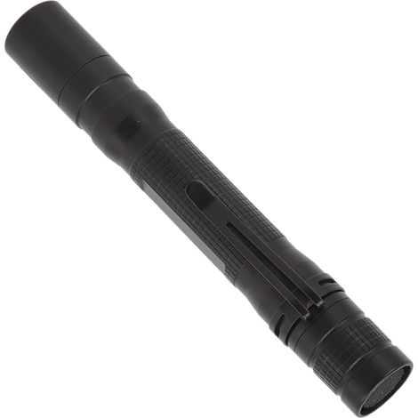 Lampe torche UV 365 nm avec clip stylo, en alliage d'aluminium et bouton de commande, lampe torche multifonction à lumière noire pour le séchage de bijoux et d'argent.