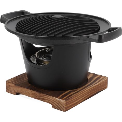 Grill de Camping Portable en Alliage d'Aluminium - Barbecue Charbon sans Fumée à Montage Facile pour Jardin et Extérieur (1/5)