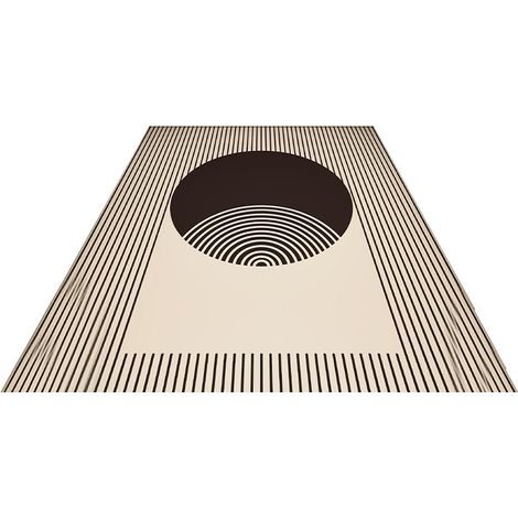 Tapis de cuisine en similicuir antidérapant, résistant à l'eau et aux taches d'huile - Style 3, 50 x 80 cm (1/3)