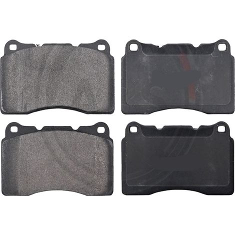 KIT PASTIGLIE FRENO ANTERIORI compatibile con Alfa Romeo BRERA / PASTIGLIE FRENANTI AUTO OEM 37486  37106, / SOSTITUZIONE DIRETTA / BASSA POLVERE / SILENZIOSO