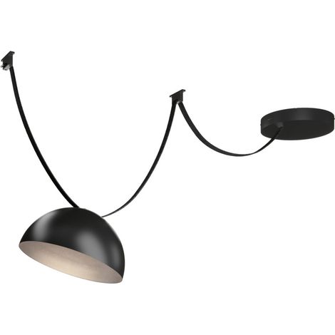 Paulmann LED-Leuchtenset ULine 12 W Ø 25 x 4 cm schwarz warmweiß (1/2)