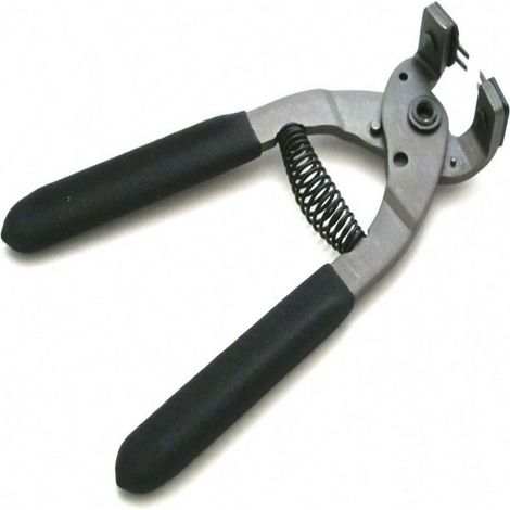 Poinçon Cuir - 4 mm - 2 Dents - Acier Au Carbone Trempé - Poignée Ergonomique Antidérapante - Pour Maroquinerie Et Travail Du Cuir - 1 Pièce (1/5)