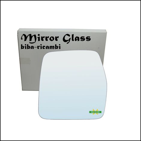 Vetro specchio nudo adesivo lato dx-passeggero per citroen jumpy i 1996-2006 (1/3)