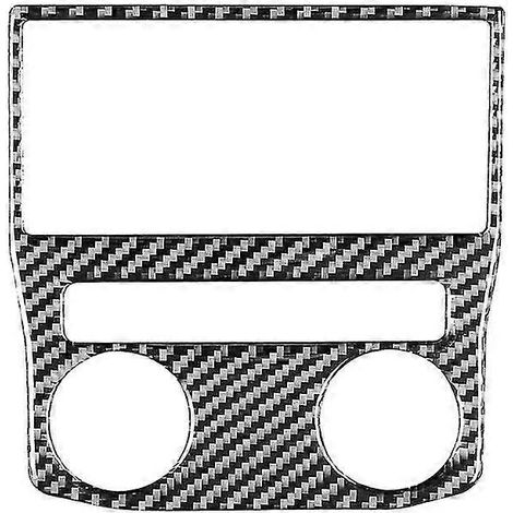 Garniture adhésive en fibre de carbone pour panneau de sortie d'air arrière de voiture B8 2016 2017 2018 (1/5)