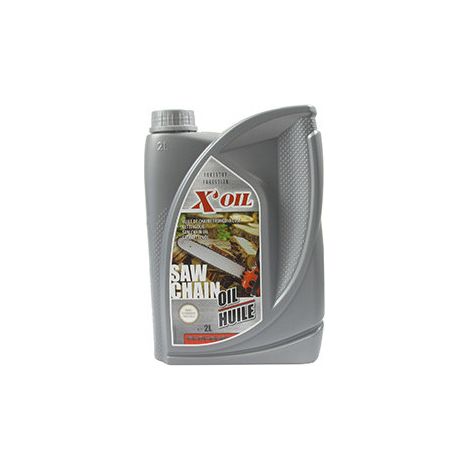 Huile de chaîne Super filante X'OIL bidon de 2 litres . Indice viscosité 97.