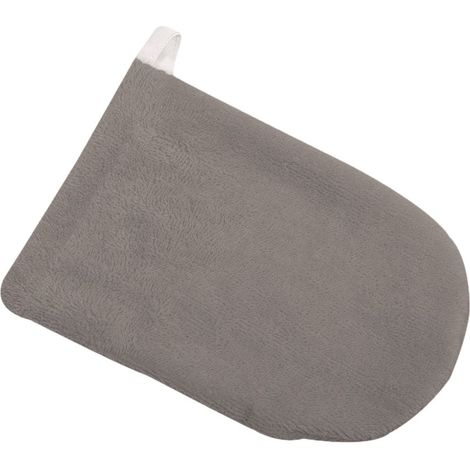 gant de toilette en tissu éponge de bambou
