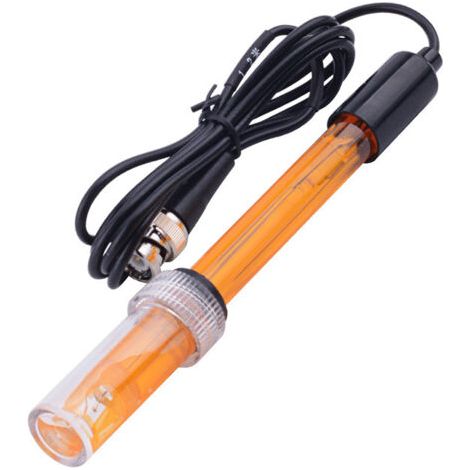 Sonde de mesure ORP 155 mm – Électrode redox écologique – Pour aquariums, piscines et culture hydroponique – Connecteur BNC Q9
