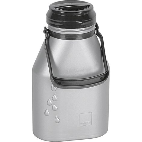 Milchkanne auslaufsicher 2 l silber