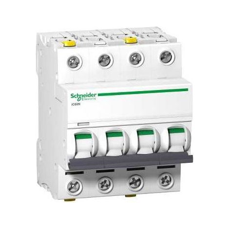 Interrupteur et disjoncteur Schneider Electric ic60 32A 4 pôles