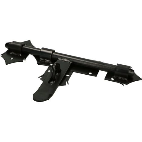 Chiusura per cancello 270 NERO ORNAMENTALE (1/5)