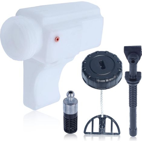 Réservoir d'huile pour Stihl MS 170 MS180 017 018, réservoir d'huile avec bouchon, tuyau d'huile et kit de filtre, pièce numéro 1130 351 0300 Pièces de rechange pour tronçonneuse (1/5)