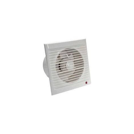Ventilateur d'extraction 160 mm 15W 140m³/h avec Clapet anti-retour-- pour Salle de Bain,Cuisine,Bureau,WC,Silencieux, (1/4)