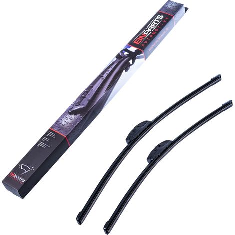 Escobillas limpiaparabrisas delanteras 560/510 mm dedicadas a Alfa Romeo, Dacia, Ford, Honda, Hyundai, Lexus (1/4)