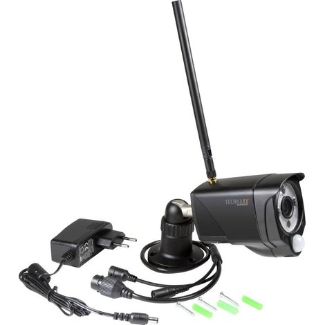 Technaxx TX-145 4881 WLAN, LAN, Senza fili, Cablato IP-Videocamera di sorveglianza 1 canale 1920 x 1080 Pixel (1/5)