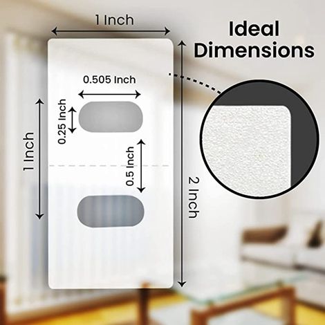 Kit de réparation de 10 pièces pour stores verticaux, accessoires de réparation simples pour les lamelles de stores vénitiens verticaux (1/5)