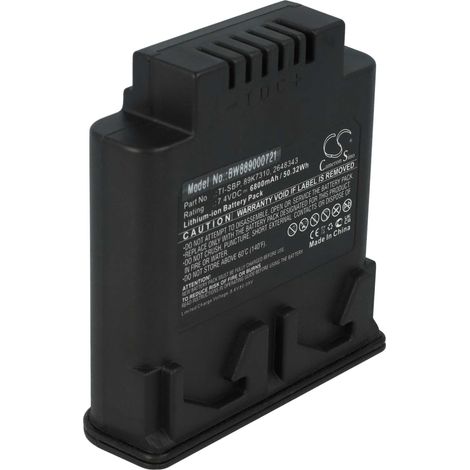 vhbw Battery compatible with Fluke TiR4FT, IR FlexCam, IR Smart, Ti55FT, TiR3FT, Ti50FT Thermal Imaging Camera (6800 mAh, 7.4 V, Li-Ion)