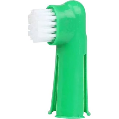 Brosse à dents pour animaux de compagnie, brosse à dents pour chien et chat, brosse à dents à doigt, accessoires pour animaux de compagnie (1/5)