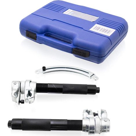 Bituxx universal Federspanner-Set 2tlg.KFZ Auto Profi Feder Spanner Stossdämpfer Werkzeug Tieferlegung 1,2T spannbereich 58-280mm