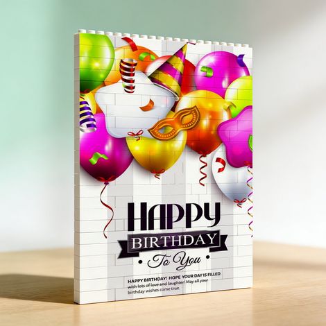 Cadre photo en blocs pour adultes, cadeaux d’anniversaire pour elle et lui (1/5)