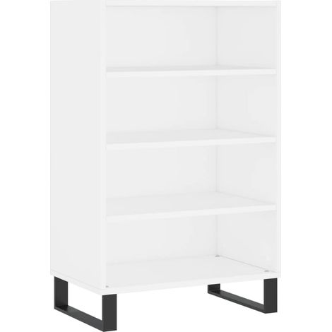 Buffet credenza cassettiera mobile contenitore organizer cucina soggiorno soggiorno alto 57 x 35 x 90 cm derivati del legno bianco 020032464