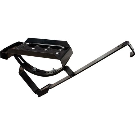 DAPRONA Kit de marche de toit pour tuiles plates, marche de toit pour ramoneur, avec matériel de montage pour une marche sûre sur le toit - noir, 25cm