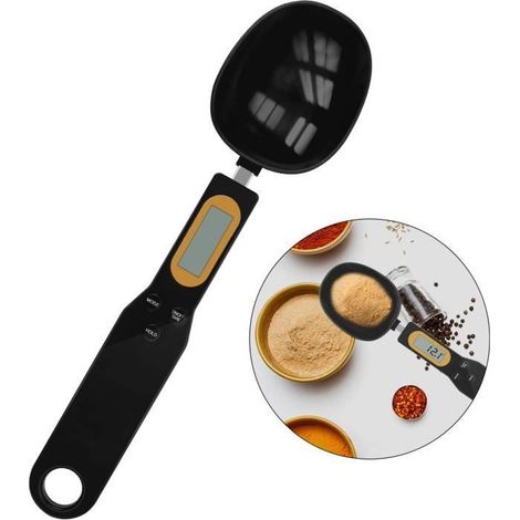Cuillère de pesée électronique - Multifonction - Écran LCD - Plastique ABS - 500g max (1/4)