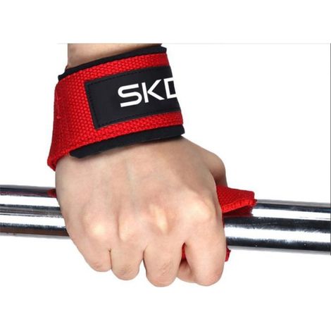 Sangles de musculation 1 paire, sangles de levage pour hommes et femmes, accessoire de musculation pour la prise en charge lors des exercices de force (1/5)