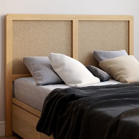 EDHEN cabecero de caña y madera 140 CM