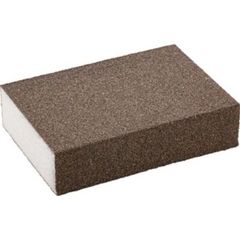 3M – Vierseitiger Schleifschwamm P100 – Feinkörnung für präzises Schleifen – 100 x 68 x 26 mm – Flexibler Polyurethanschaum – 100 Stück (1/5)