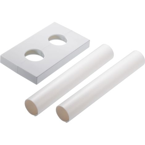 Danfoss Rosone a parete rettangolare per VHX attacco da 50 mm, RAL 9016, 013G3207