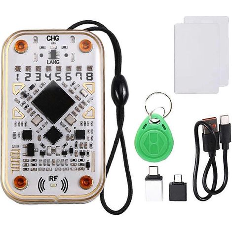 Chameleon Ultra RFID-Chip-Lesegerät + T5577 Schlüsselanhänger + 2 CUID Smartcard-Emulatoren (NFC-Dekodierung und -Lesen) (1/5)