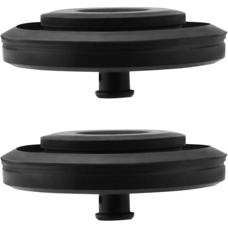 QORVA-Joint de valve de remplissage de toilette (lot de 2), remplacement de valve à flotteur de réservoir de lave-linge pour membranes 747, noir, compatible avec Fluidmaster (1/5)