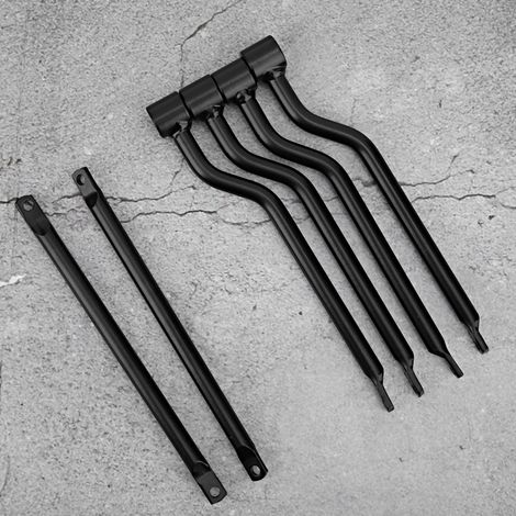 Kit de remplacement de support de sacoche latérale en acier inoxydable pour moto (1/5)