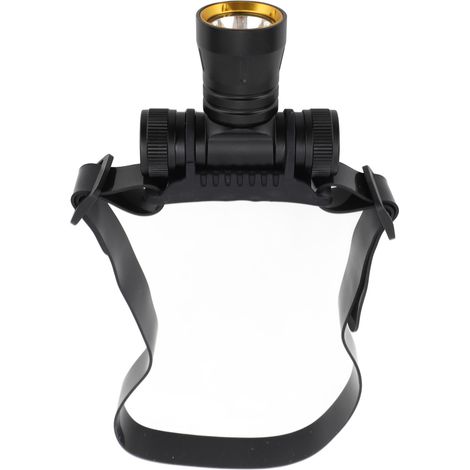 Lampe frontale de plongée 8000 lm, 3 modes d'éclairage, étanche à 100 m, en alliage d'aluminium, pour la plongée et l'exploration en extérieur (1/5)