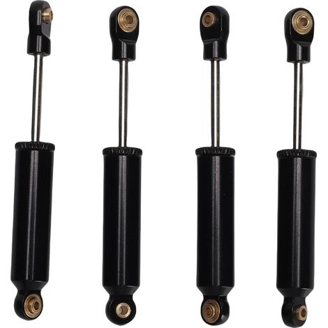 Ensemble d'amortisseurs RC à Ressort intégré de 66mm, 4 Pièces, pour RC Crawler à l'échelle 18, Mise à Niveau de la Suspension en Alliage d'aluminium (1/4)
