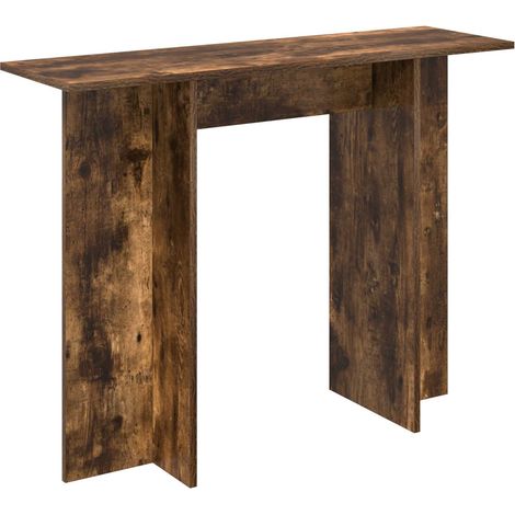 Maison Exclusive - Tavolo consolle Quercia Affumicata 100 x 30 x 75 cm