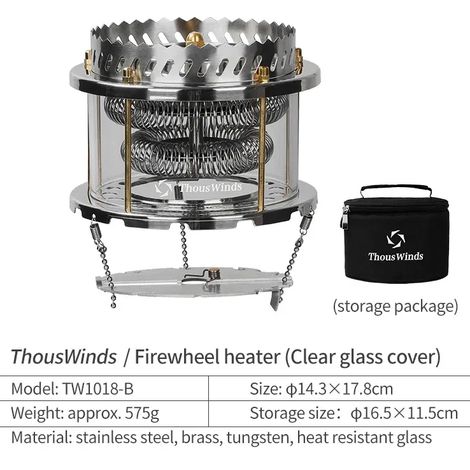 Réchaud à gaz de camping Thousand Winds, réchaud à gaz butane d'extérieur, réchaud de camping multifonction, accessoires de randonnée et de camping, réchauds de cuisine portables (1/5)