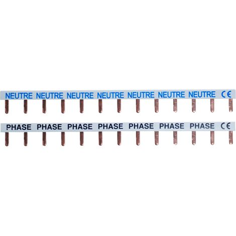 Peigne Ph ou N 13 Modules 63A - Digital electric 06012