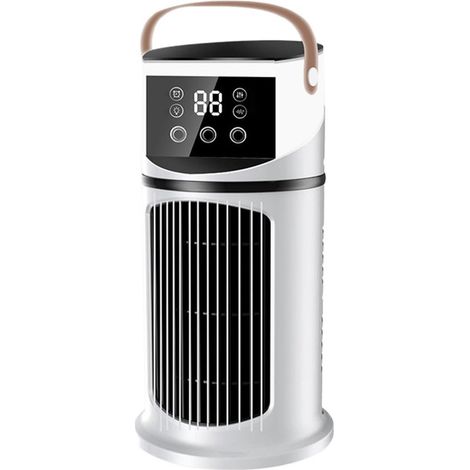 Ventilateur de climatisation portable – Silencieux – Pour bureau, chambre, voiture, camping – 24 x 145 cm (1/5)