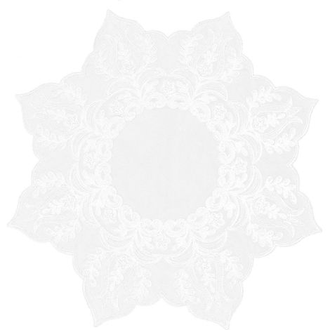 Napperons en dentelle, housse anti-poussière, décoration intérieure (1/5)