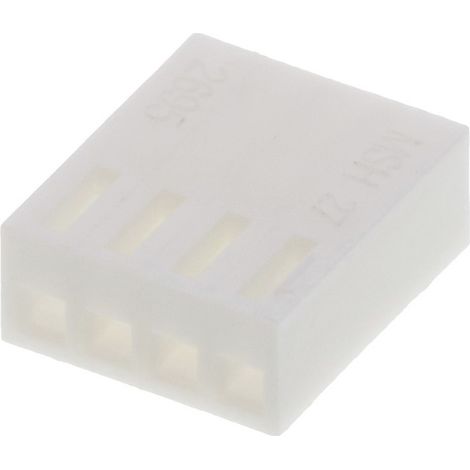Molex Buchsengehäuse-Kabel  Polzahl Gesamt 4 Rastermaß: 2.54 mm 22012041 1 St. Bag